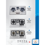 Rino | Built IN Kitchen Hobs | RS-969 | 979 Brass