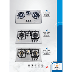 Rino | Built IN Kitchen Hobs | RS-969 | 979 Brass